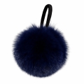 Pompon imitation fourrure couleur