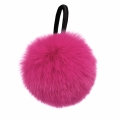 Pompon imitation fourrure couleur