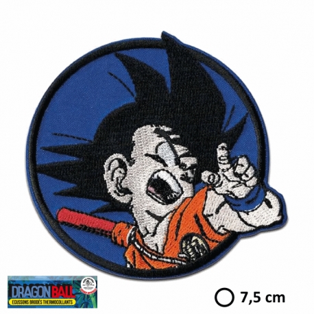 écusson Dragon ball Z Goku combat