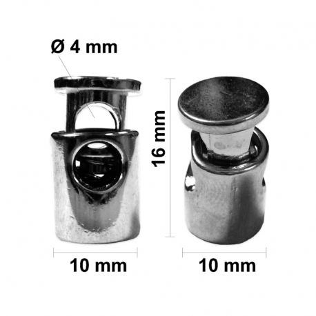 Bloc Cordon métal 4 mm