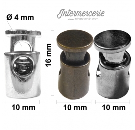 Bloc Cordon métal 4 mm