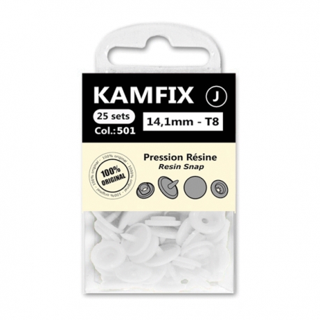 Boutons pressions 14,1 mm Kamfix