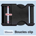 Boucle banane plastique de 16 à 40 mm